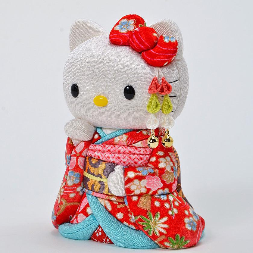 【招き猫】招きハローキティ 舞妓 | 江戸木目込み | 柿沼人形 - Image 7