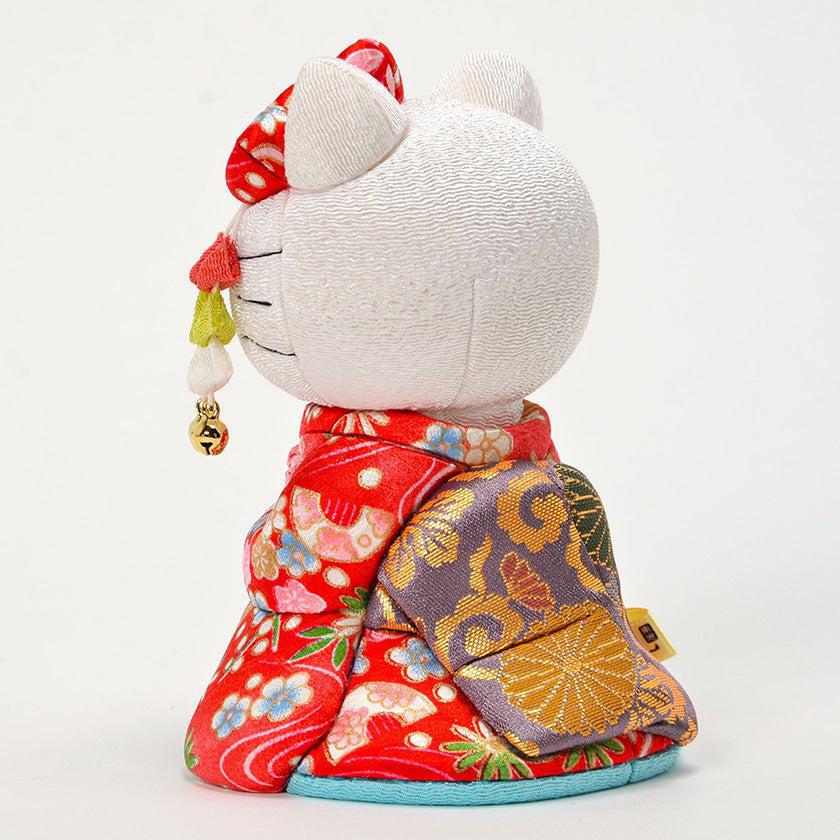 【招き猫】招きハローキティ 舞妓 | 江戸木目込み | 柿沼人形 - Image 8