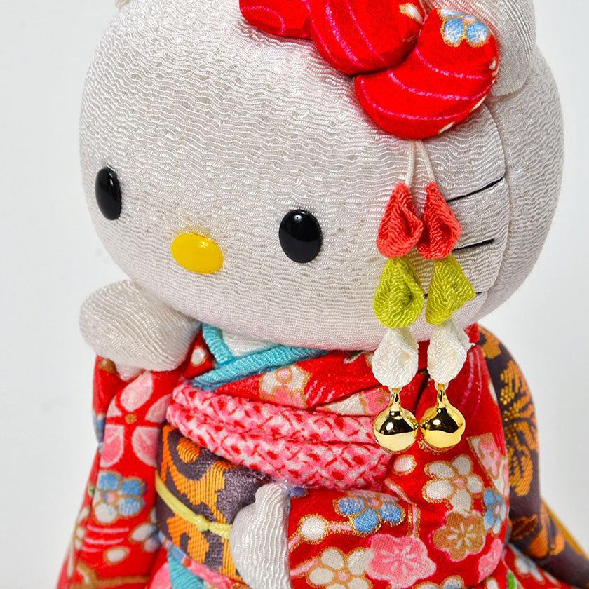【招き猫】招きハローキティ 舞妓 | 江戸木目込み | 柿沼人形 - Image 9