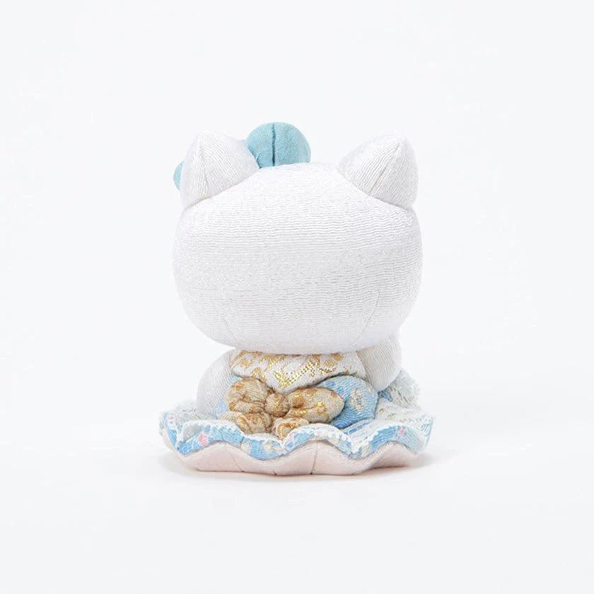 【招き猫】招きハローキティ (座) | 江戸木目込み | 柿沼人形 - Image 15