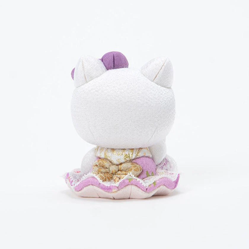 【招き猫】招きハローキティ (座) | 江戸木目込み | 柿沼人形 - Image 23