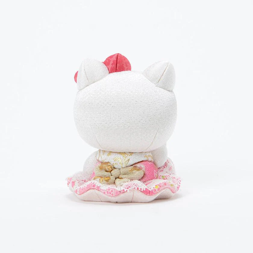 【招き猫】招きハローキティ (座) | 江戸木目込み | 柿沼人形 - Image 28