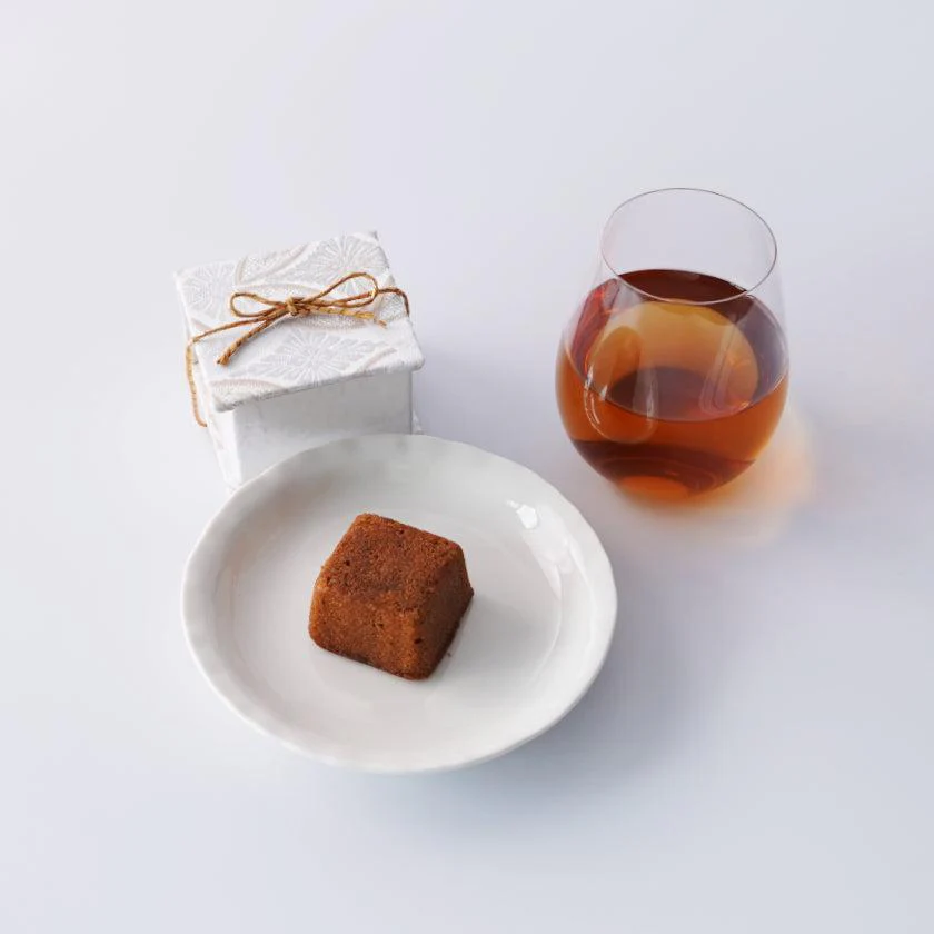 【焼き菓子】ジュエリーボックス <フィナンシェ1つ入> 内箱なし｜西陣織 - Image 4