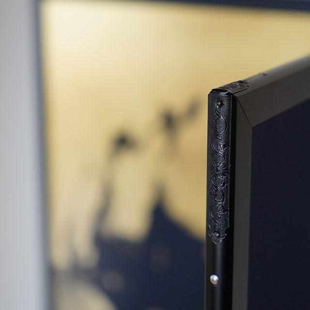 【屏風】ウルトラマン 富士山 (縁あり) | 本装屏風 - 水墨画 (大型配送料2,500円) - Image 11