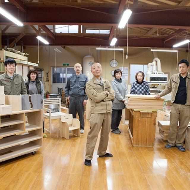 【加茂桐箪笥】想ひ凾 (野本桐凾製作所) 桐の飾り棚 (木地 クリア) (大型配送料2,500円) - Image 14