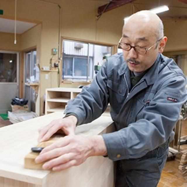 【加茂桐箪笥】想ひ凾 (野本桐凾製作所) 桐の飾り棚 (木地 クリア) (大型配送料2,500円) - Image 18