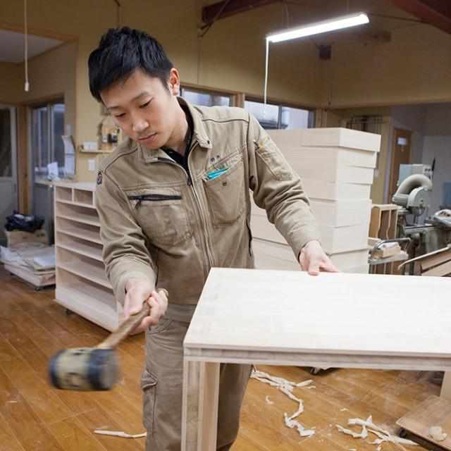 【加茂桐箪笥】想ひ凾 (野本桐凾製作所) 桐の飾り棚 (木地 クリア) (大型配送料2,500円) - Image 19