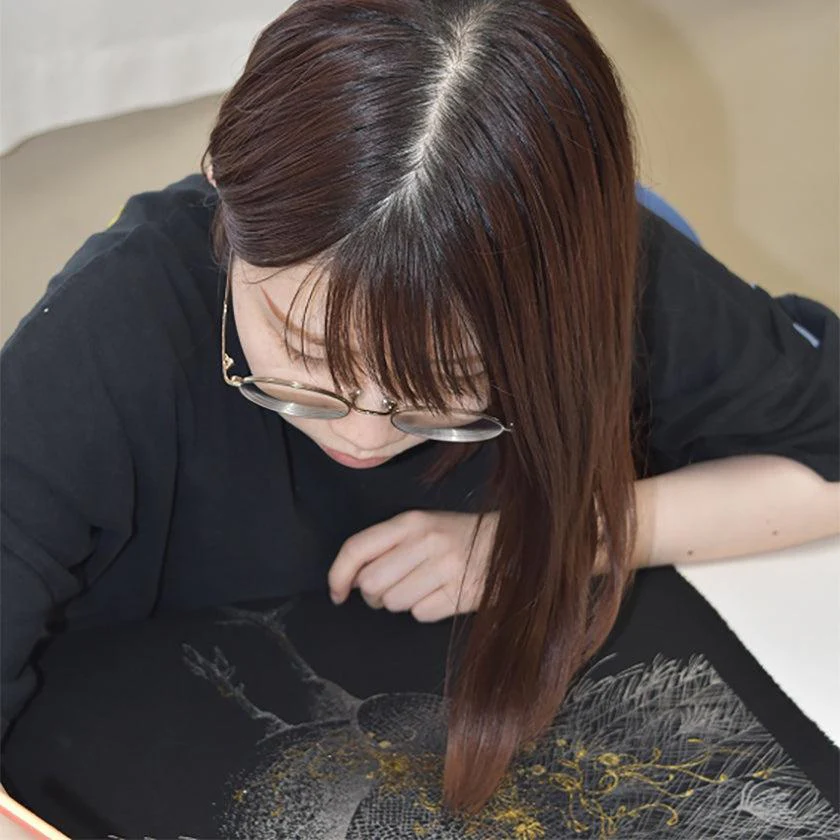 【掛け軸】孔雀美麗 尺五立 (本金証明書付) | 掛軸 | 偕拓堂アート - Image 6