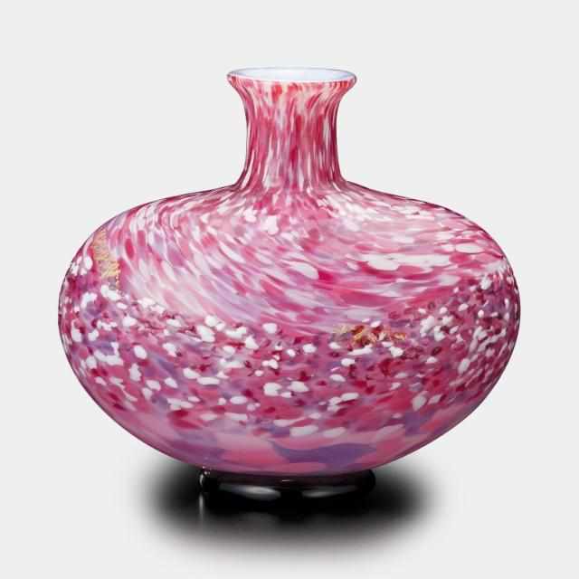 【花瓶】花あかり | 津軽びいどろ | 北洋硝子 (アデリア) - Image 4