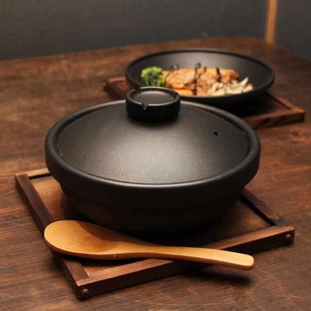 【炭鍋 IH対応】楽ごころ 小 直火・IH両用 日本製 遠赤外線効果で旨味凝縮 - Image 19