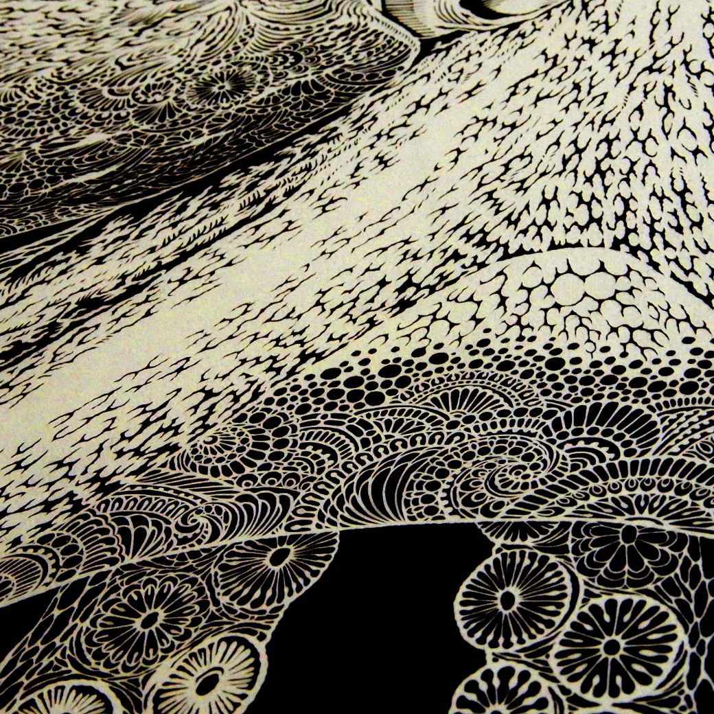 【版画】切り剣Masayo（福田理代）海蛸子 - Image 7