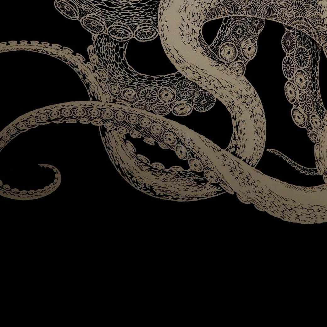 【版画】切り剣Masayo（福田理代）海蛸子 - Image 8