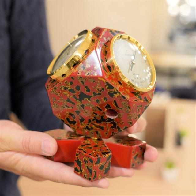 【気象計・温湿気圧計】ｴﾝﾍﾟｯｸｽ SAIKORO (津軽塗) - Image 3