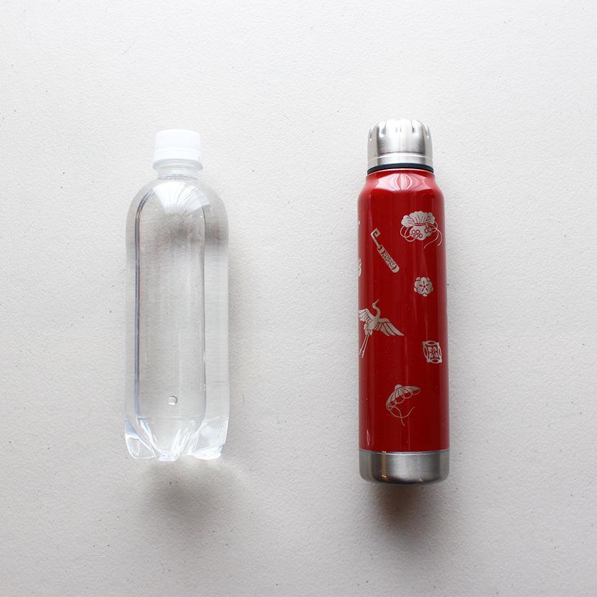 【アンブレラボトル】thermo mug × 土直漆器 うるし宝尽くし (レッド) | 越前漆器 | 匠市 - Image 11