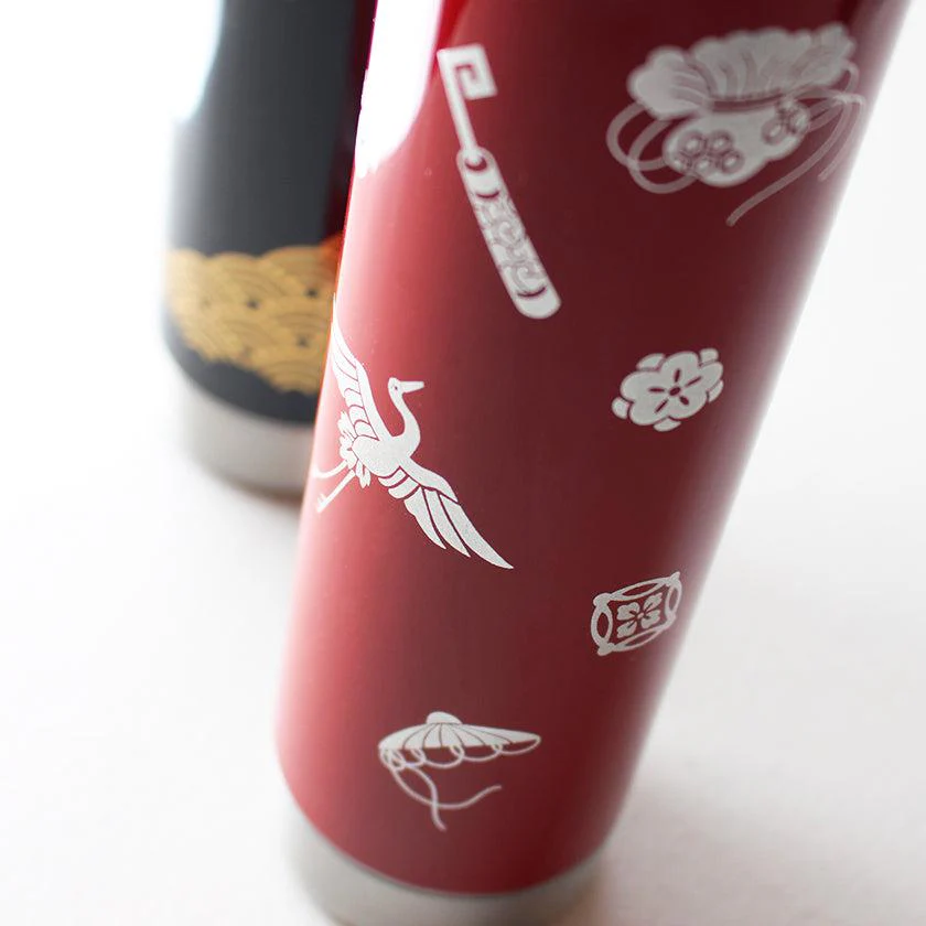 【アンブレラボトル】thermo mug × 土直漆器 うるし宝尽くし (レッド) | 越前漆器 | 匠市 - Image 13