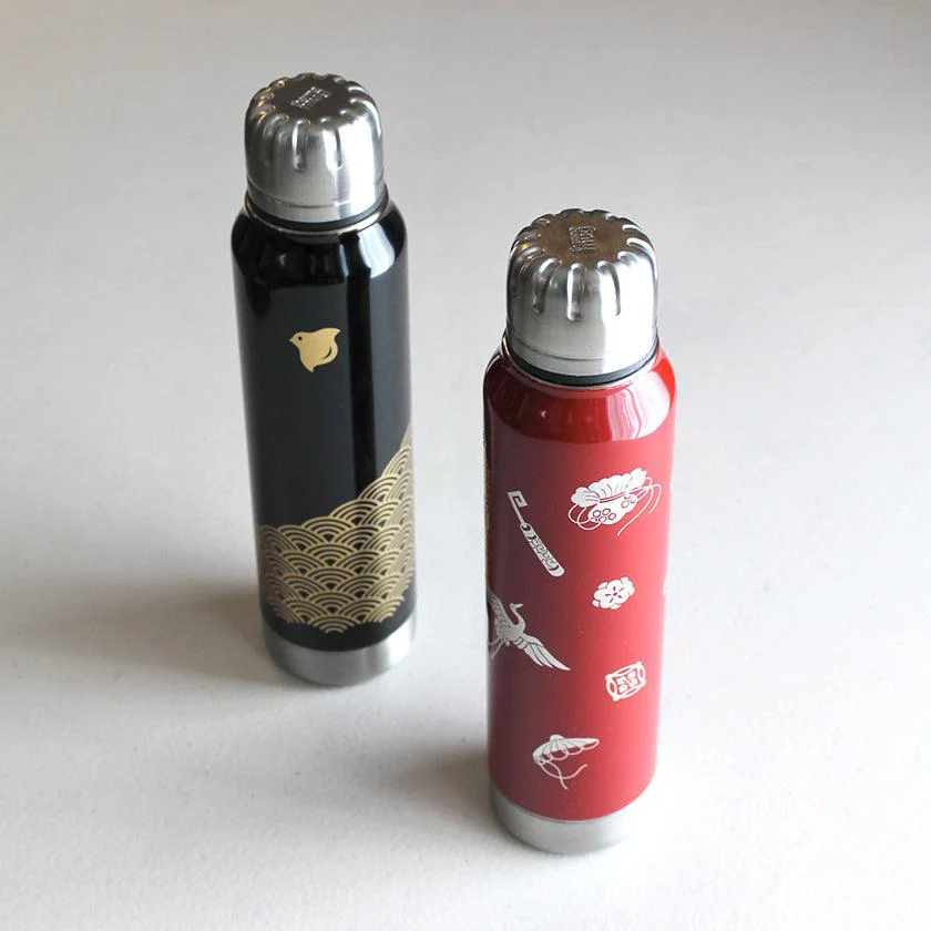 【アンブレラボトル】thermo mug × 土直漆器 うるし宝尽くし (レッド) | 越前漆器 | 匠市 - Image 9