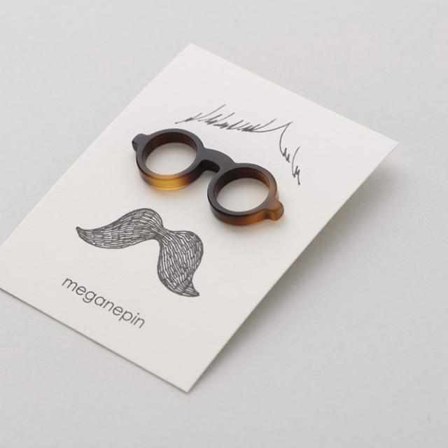 【ピンバッチ】ラペルピン・メガネホルダーになるピンバッチ megane pin (ブラック) | 鯖江の眼鏡 | 匠市 - Image 10