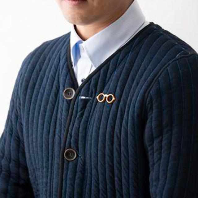 【ピンバッチ】ラペルピン・メガネホルダーになるピンバッチ megane pin (ブラック) | 鯖江の眼鏡 | 匠市 - Image 12