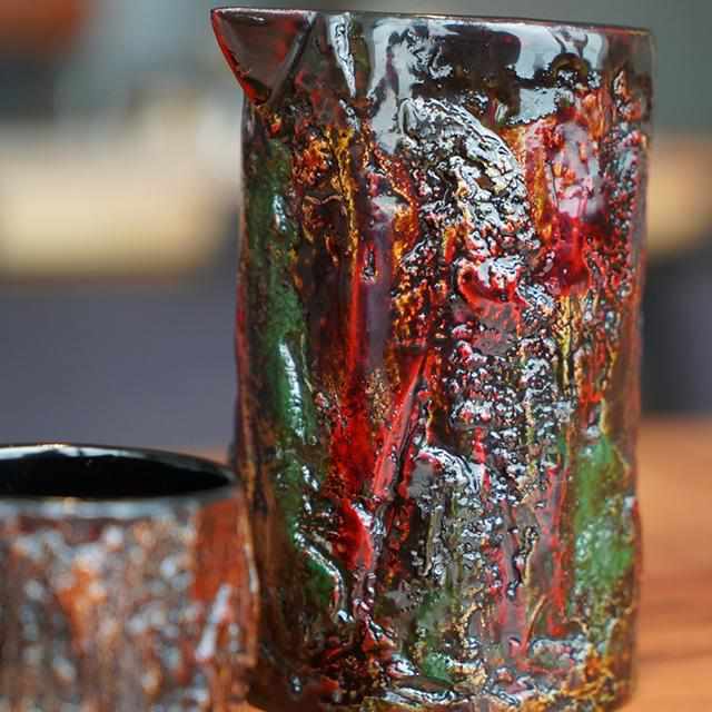 【輪島塗】楽 KOKEMUSU 片口酒器 (3点セット) - Image 26