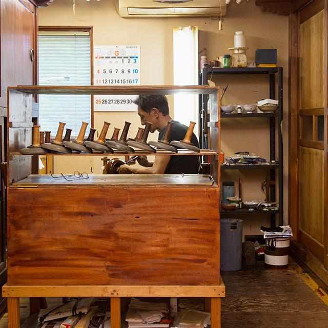 【輪島塗】楽 KOKEMUSU 漆スクリーン 山脈 B - Image 8