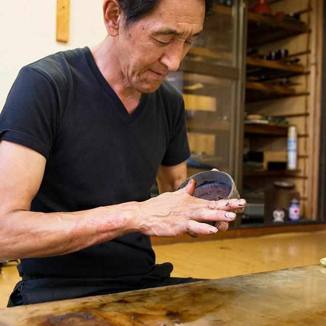 【輪島塗】楽 KOKEMUSU 漆スクリーン 山脈 C - Image 11