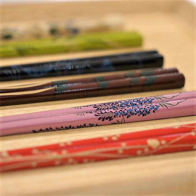 【箸】琳派×輪島塗 蔦 | 若狭塗 | 箸蔵まつかん - Image 9