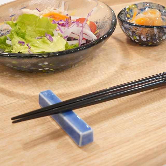 【箸】モダン hanataba urushi 黒 | 若狭の塗箸 | 箸蔵まつかん - Image 3