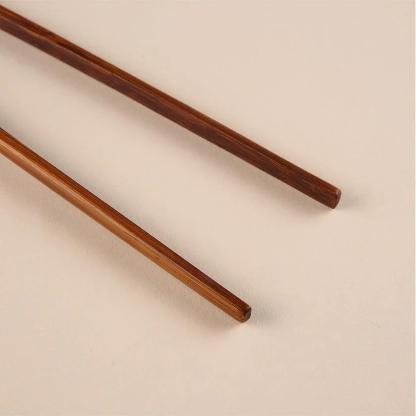 【トング】古代箸 拭漆 24cm | 若狭の塗箸 | 箸蔵まつかん - Image 3