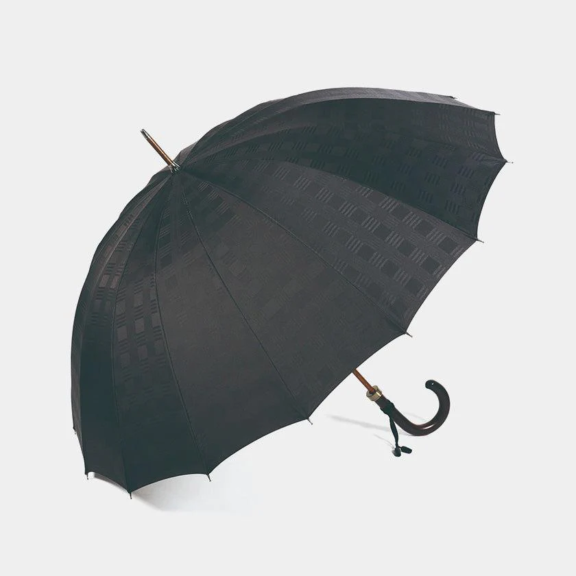 【雨傘】紳士 チェス ロング カーボン (ブラック) | 東京洋傘 | 宮内庁御用達 前原光榮傘商店 - Image 13