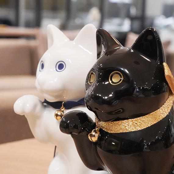 【招き猫】へそくりの招き猫 壱号 黒 (中) | 肥前吉田焼 | Kata Koto - Image 18