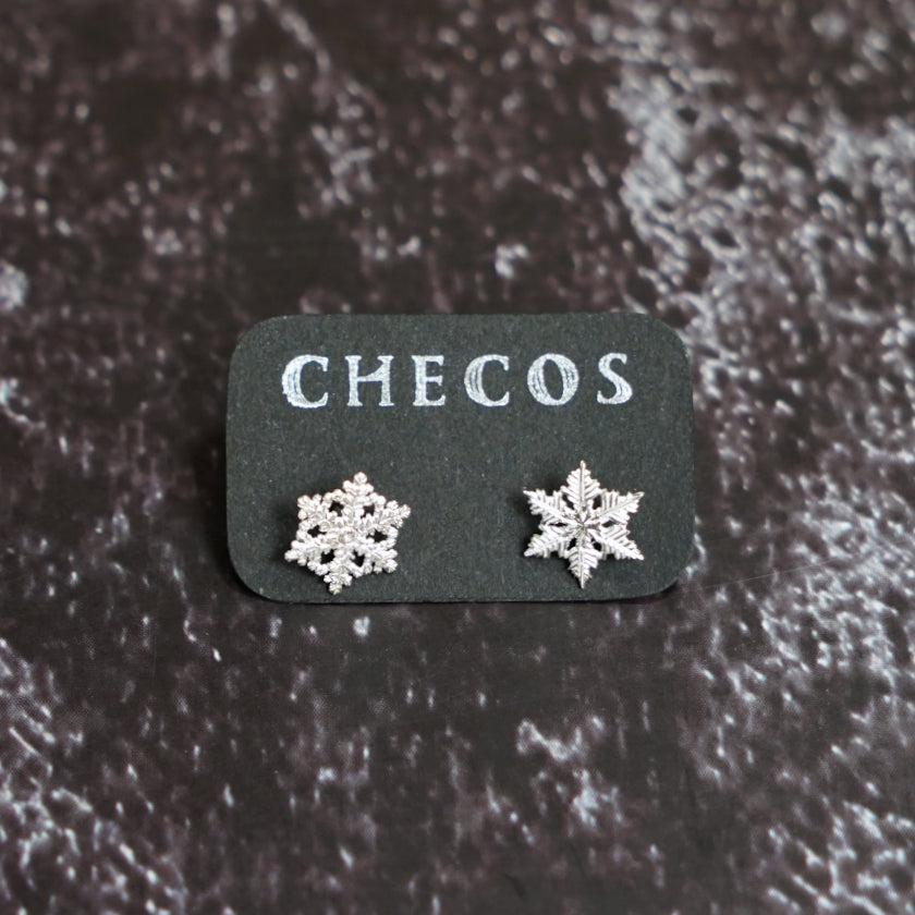 【ピアス】Snowflake | 銀細工 | CHECOS - Image 6