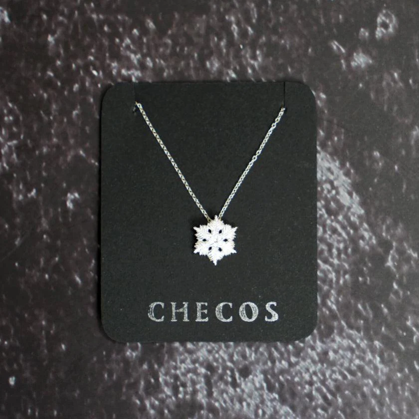 【ネックレス】Snowflake | 銀細工 | CHECOS - Image 6