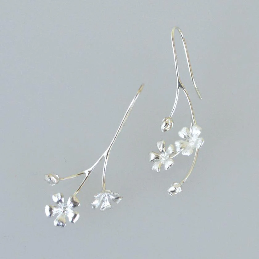 【ピアス】Baby's breath (L) | 銀細工 | CHECOS - Image 3