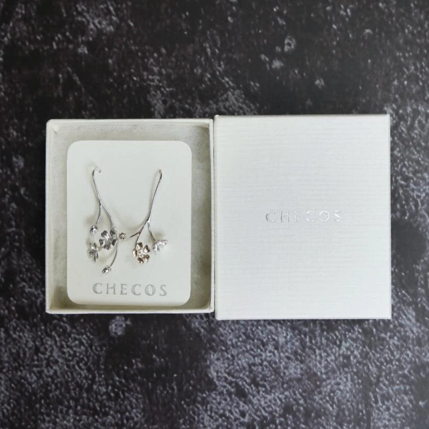 【ピアス】Baby's breath (L) | 銀細工 | CHECOS - Image 7