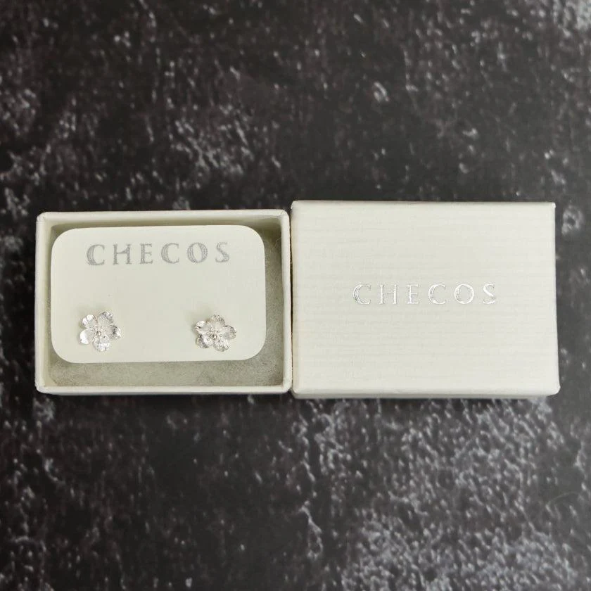 【ピアス】Cherry blossam | 銀細工 | CHECOS - Image 7