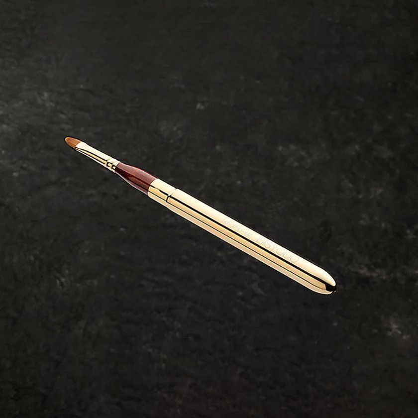 【メイクブラシ】BISYODO (L) ダブルコンシーラーブラシ (丸平 9mm / 丸 8 mm) | 化粧筆 | ウエダ美粧堂 - Image 3