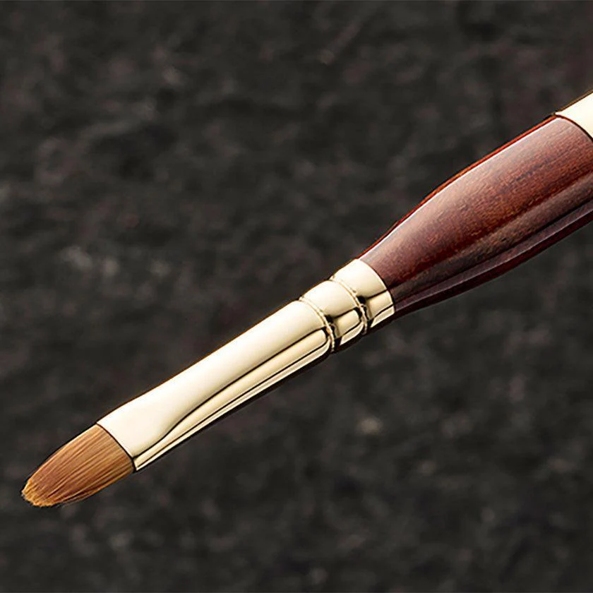 【メイクブラシ】BISYODO (L) ダブルコンシーラーブラシ (丸平 9mm / 丸 8 mm) | 化粧筆 | ウエダ美粧堂 - Image 4