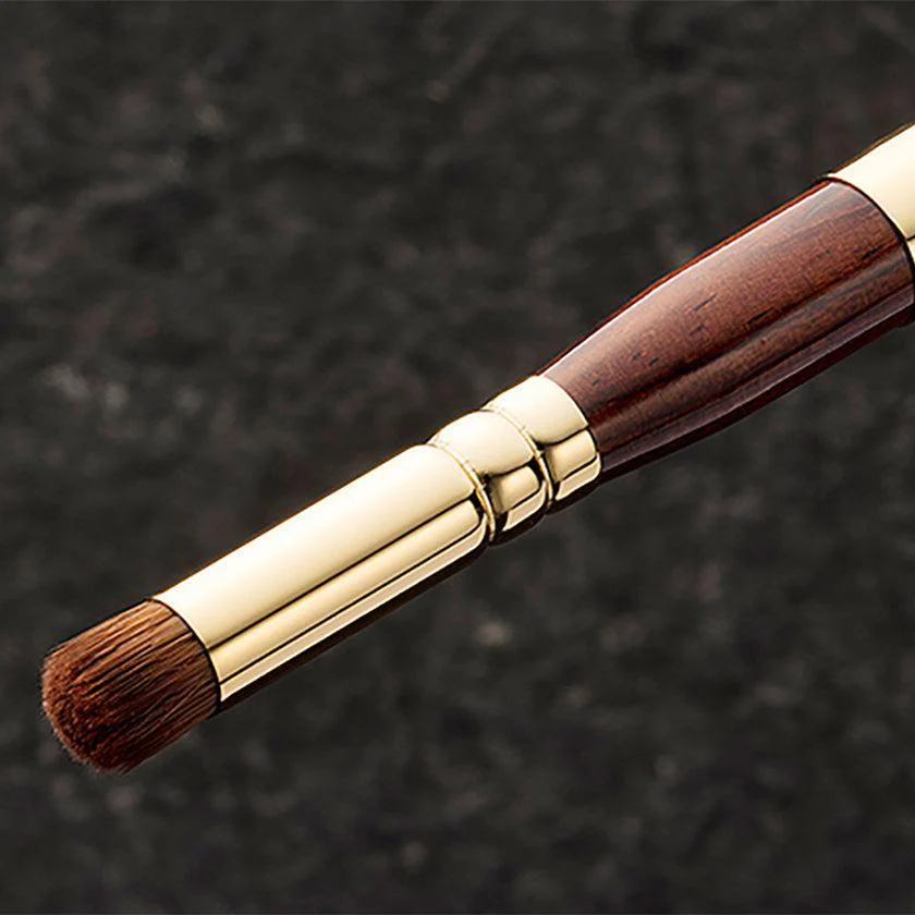 【メイクブラシ】BISYODO (L) ダブルコンシーラーブラシ (丸平 9mm / 丸 8 mm) | 化粧筆 | ウエダ美粧堂 - Image 5