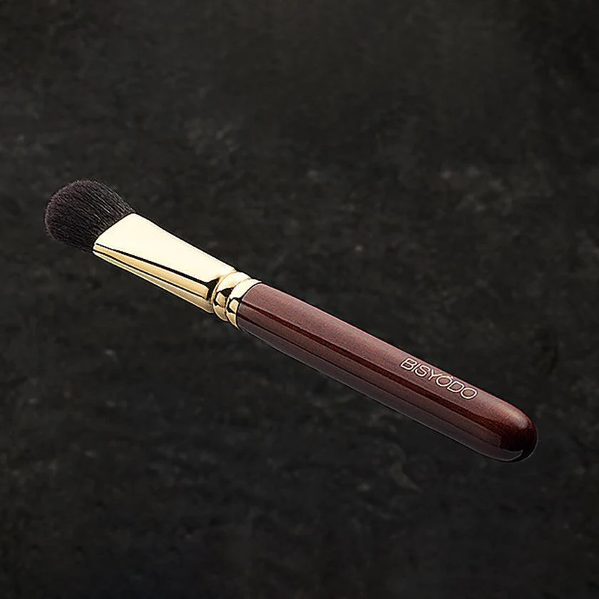 【メイクブラシ】BISYODO (L) アイシャドーブラシ (アングル) 大 21mm | 化粧筆 | ウエダ美粧堂 - Image 2