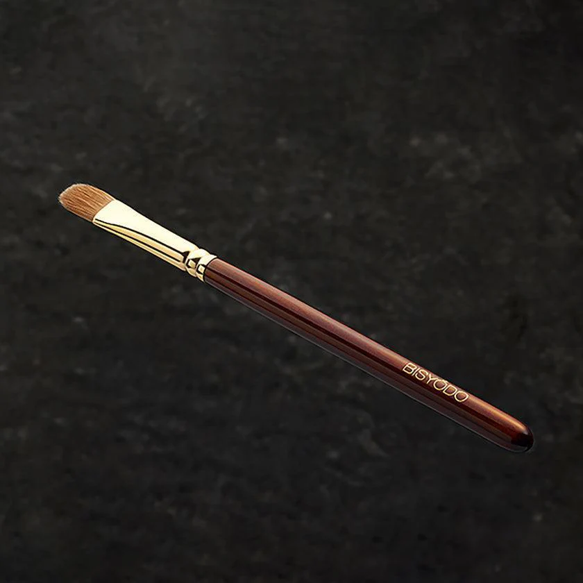 【メイクブラシ】BISYODO (L) アイシャドーブラシ (丸平) 13mm | 化粧筆 | ウエダ美粧堂 - Image 2