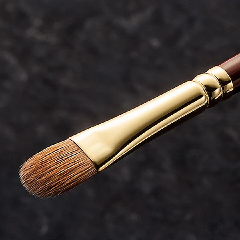 【メイクブラシ】BISYODO (L) アイシャドーブラシ (丸平) 13mm | 化粧筆 | ウエダ美粧堂 - Image 3