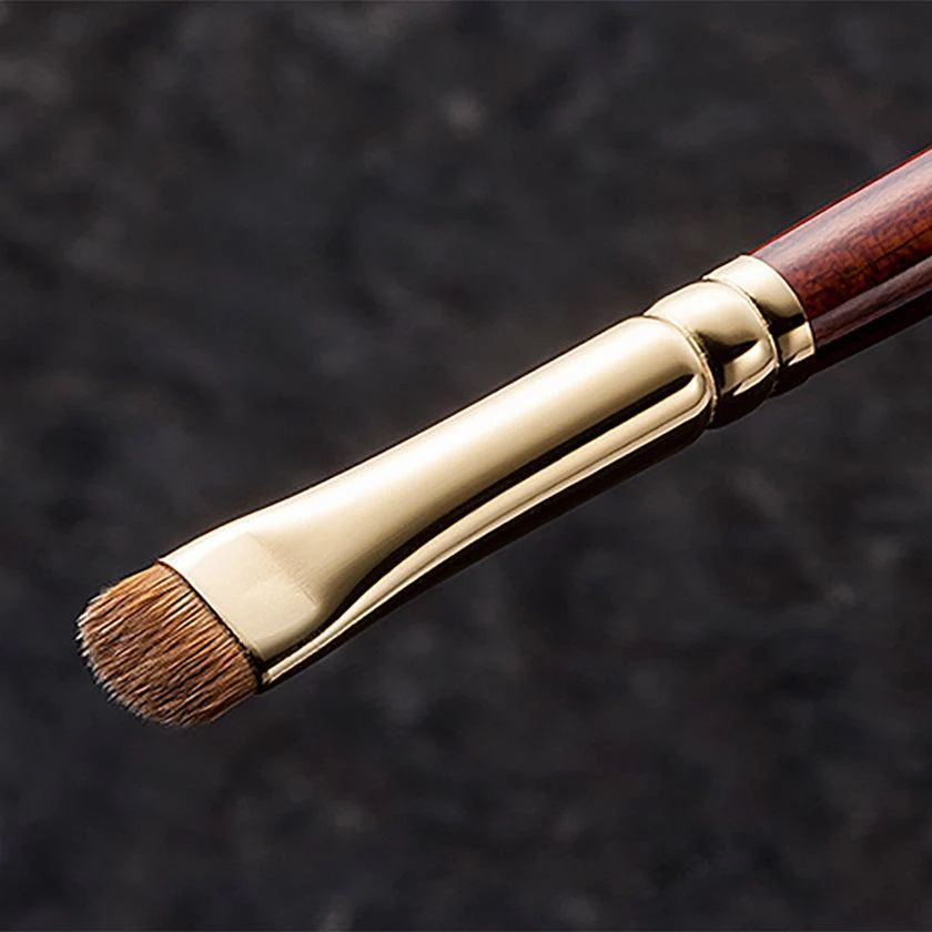 【メイクブラシ】BISYODO (L) シャドーライナーブラシ (丸平) 5.5mm | 化粧筆 | ウエダ美粧堂 - Image 3