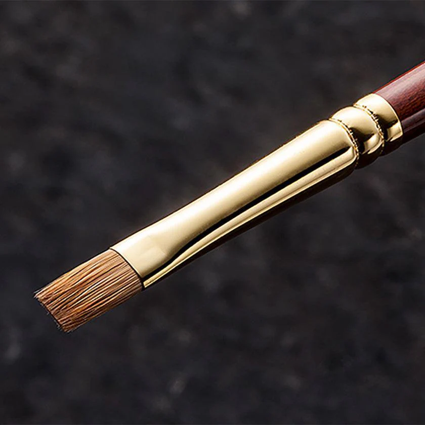 【メイクブラシ】BISYODO (L) リップブラシ (平) 10mm | 化粧筆 | ウエダ美粧堂 - Image 3
