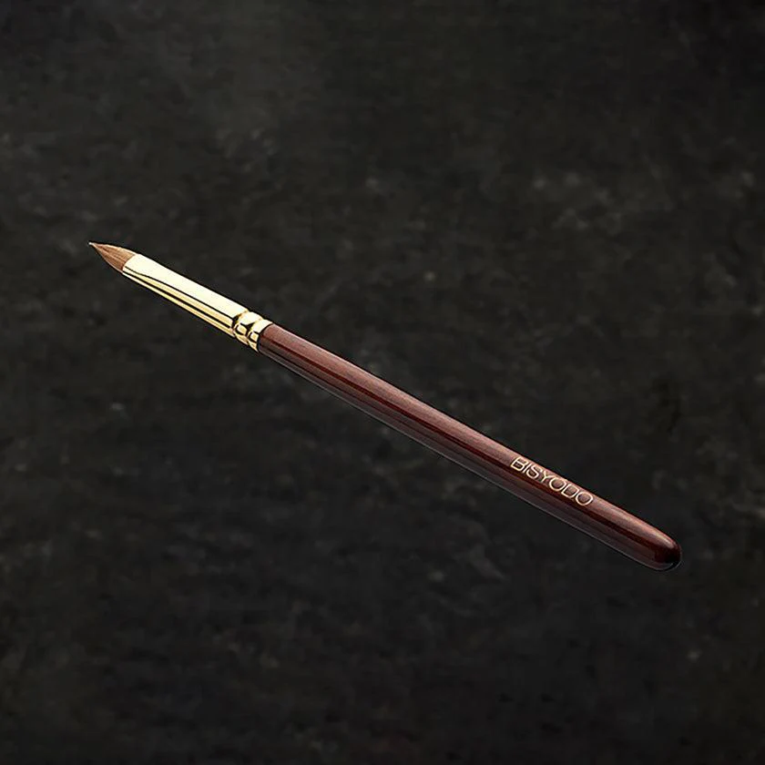 【メイクブラシ】BISYODO (L) リップブラシ (丸平) 11mm | 化粧筆 | ウエダ美粧堂 - Image 2