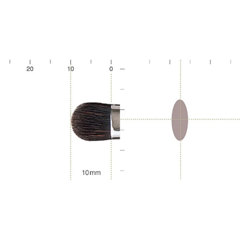 【メイクブラシ】SHIORI アイシャドーブラシ (丸平) 150mm | 化粧筆 | ウエダ美粧堂 - Image 5