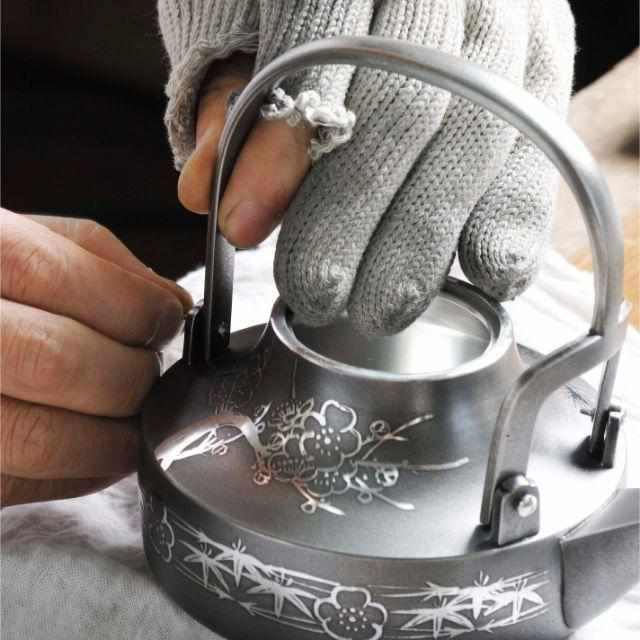 【茶器揃】イブシ 三ッ組 | 大阪浪華錫器 - Image 10