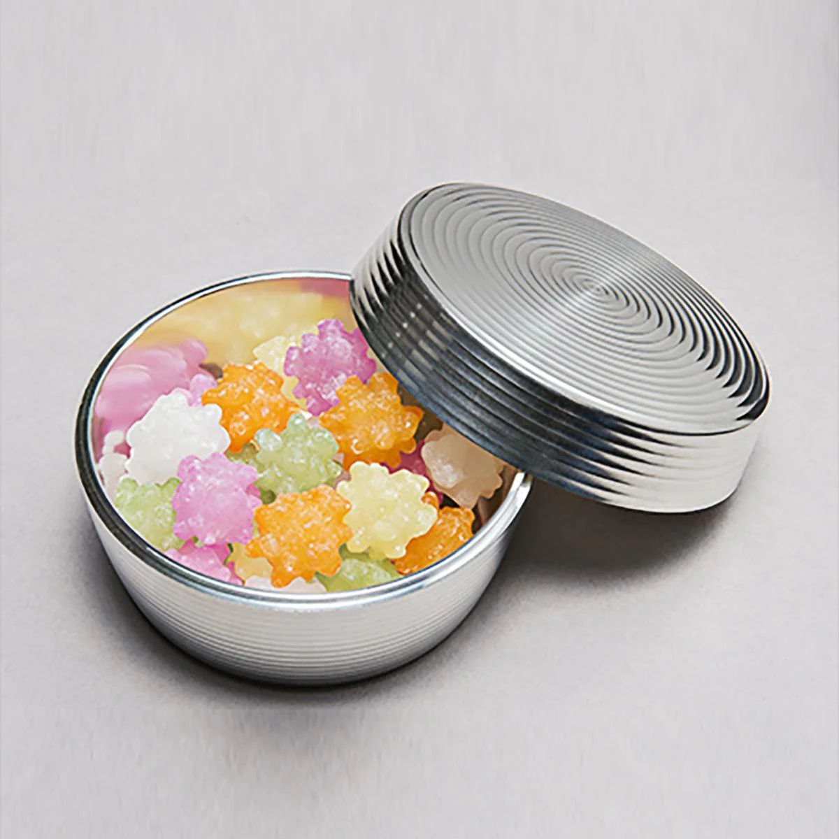 【小物入れ】磨(みがき) 筋入 ボンボン入れ | 大阪浪華錫器 | 大阪錫器 - Image 2