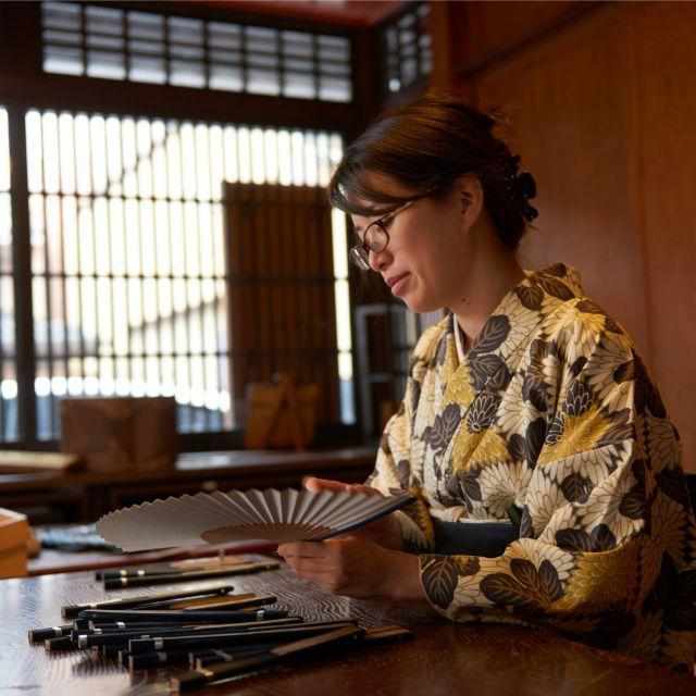 【扇子】色は匂へと 香りの扇 うつし香 春めく×桜香 (男女兼用) | 京扇子 | 大西常商店（名入れ受付停止中） - Image 7