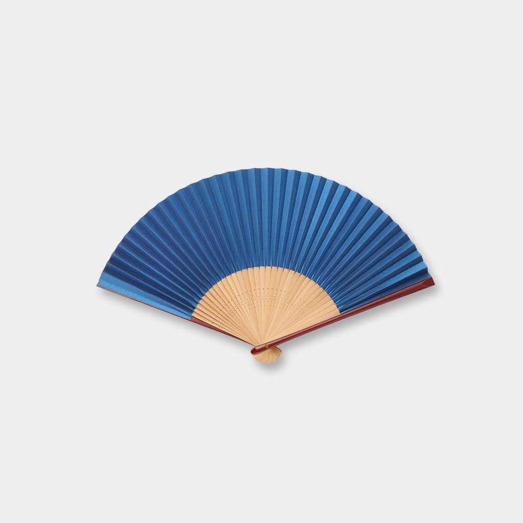 【扇子】女物 紙扇 春の空 | 京扇子 | 大西常商店 - Image 2