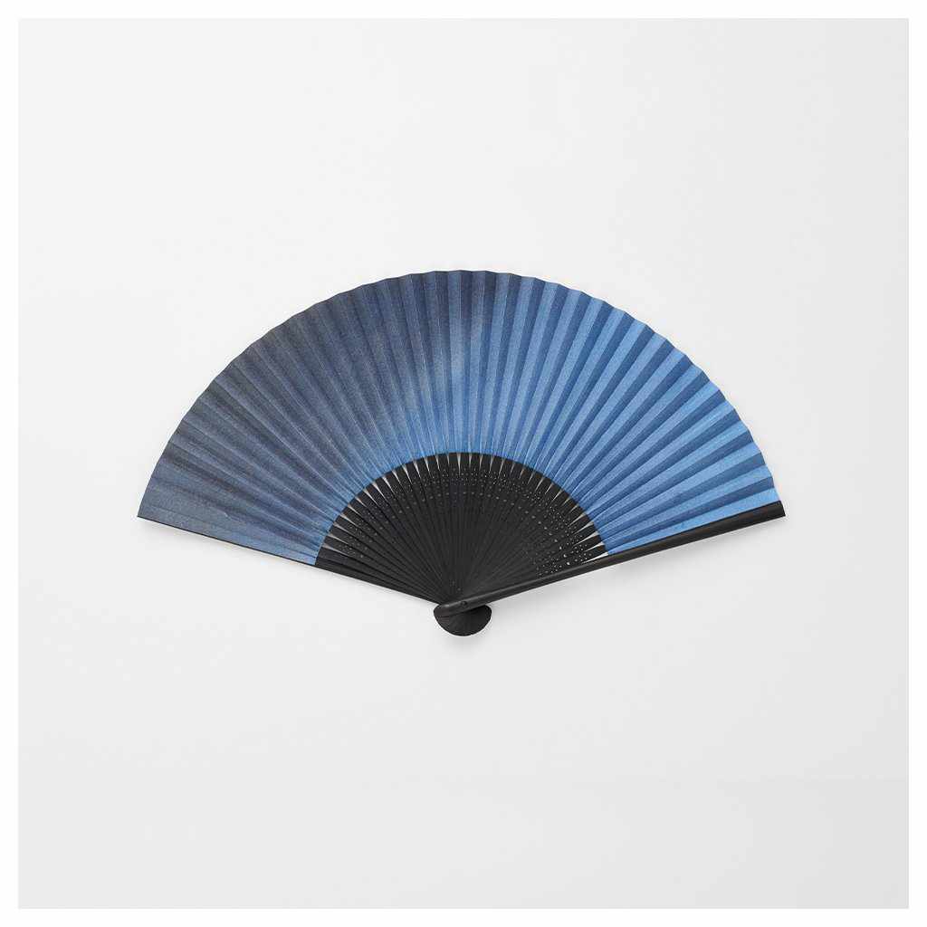 【扇子】男物 紙扇 海の夜明け | 京扇子 | 大西常商店 - Image 2